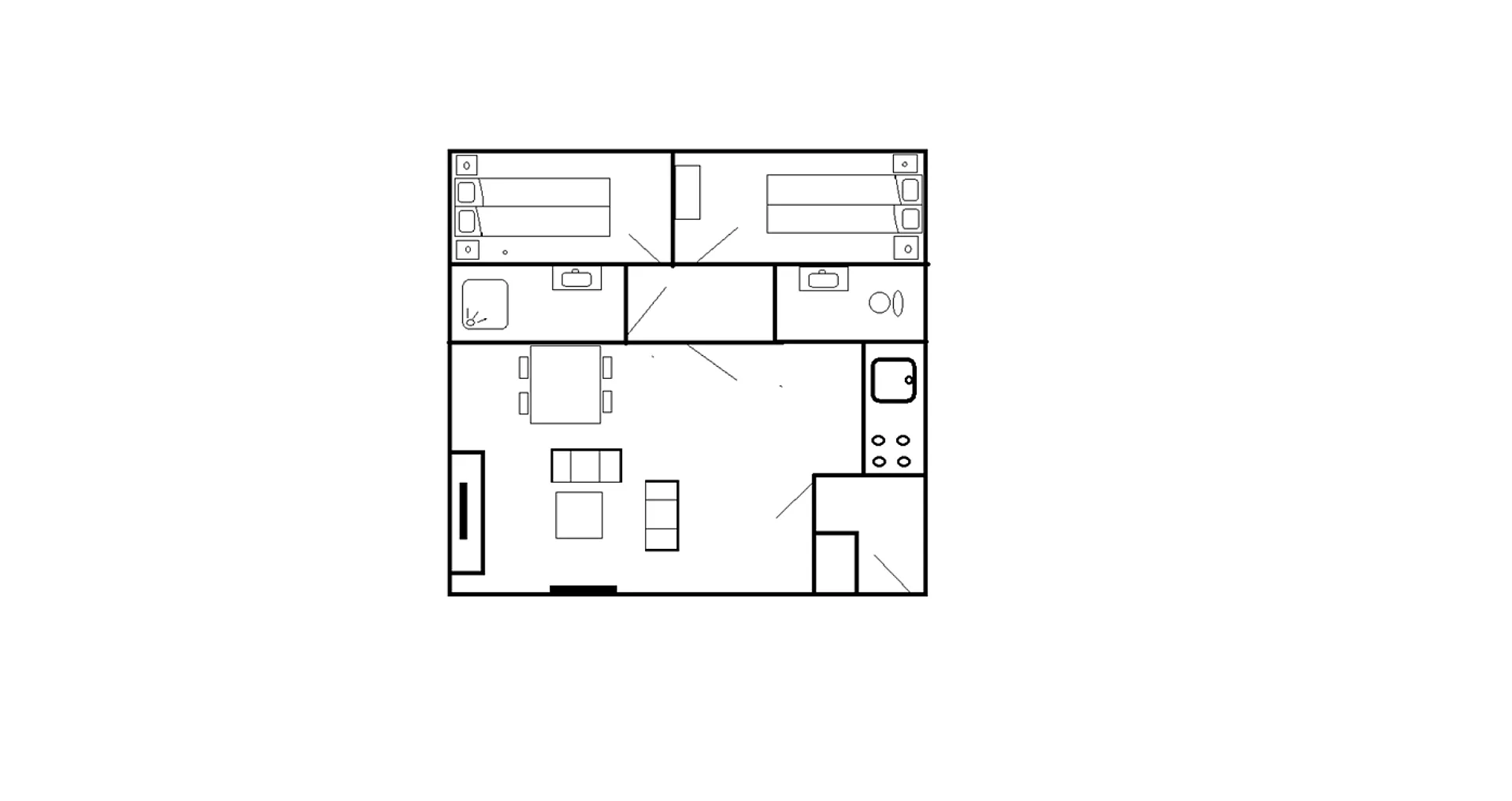 Plattegrond 4p Comfort