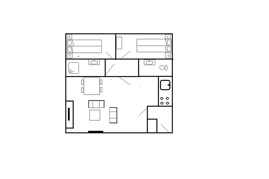 Plattegrond 4p Comfort