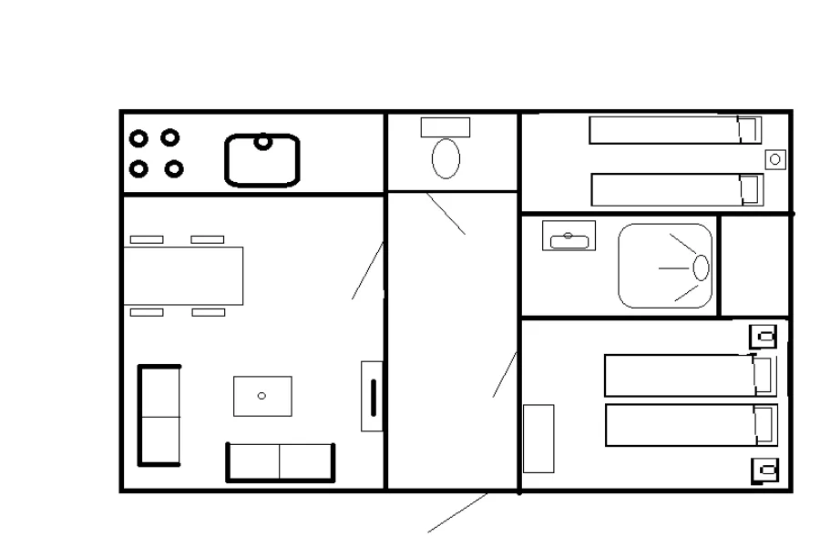 Plattegrond 4p extra