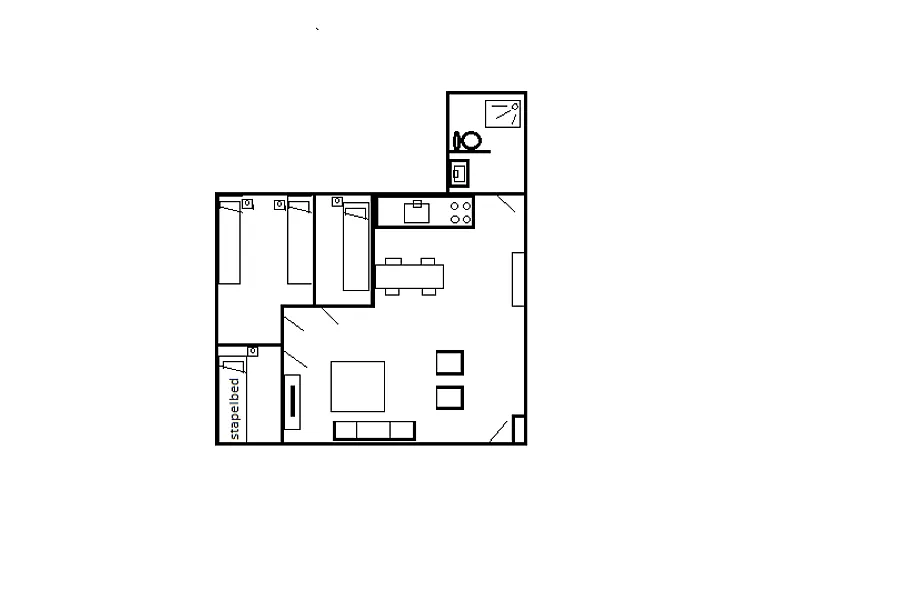 Plattegrond 5 pers